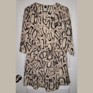 Shein Snake Printed Kimono
